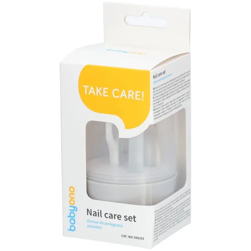 Babyono, Babyono Nagelset grau (3-teilig)