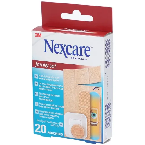 3M Nexcare, 3M Nexcare Erste-Hilfe-Pflaster-Mix, assortiert (20 Stk)