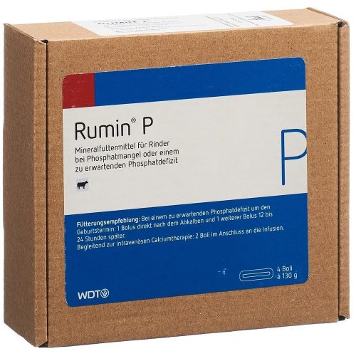 Streuli Tiergesundheit AG, WDT Rumin P Phosphorbolus für Rinder