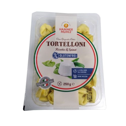 HAMMERMÜHLE, HAMMERMÜHLE Tortellini Ricotta und Spinat glutenfrei (250g)
