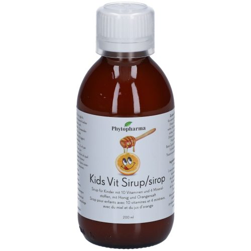 Phytopharma SA, Phytopharma Kids Vit Sirup 200 ml