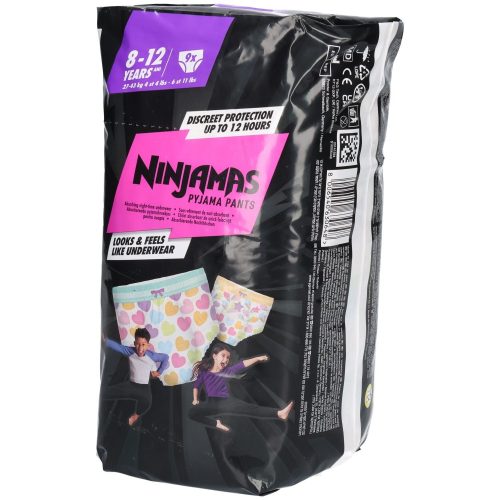 Pampers, Pampers Ninjamas Pyjama Pants für Mädchen, 8-12 Jahre (9 Stk)