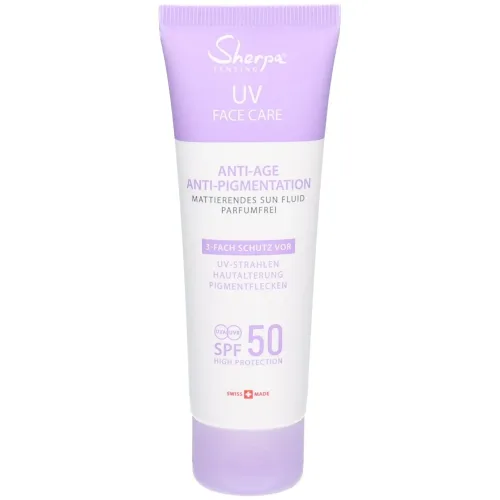 Sherpa Tensing, Sherpa Tensing Sherpa Sun Fluid Anti-Age/Pigment SPF