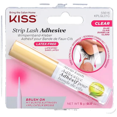 KISS, KISS -  Strip Eyelash Adhesive, Transparent