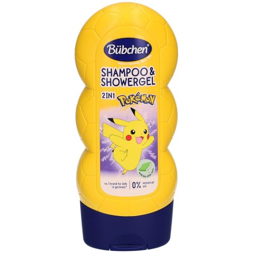 Egli AG Import und Vertrieb, Bübchen Pikachu Shampoo & Duschgel ab 3 Jahren