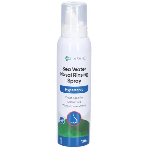 Livsane, LIVSANE Meerwasser-Nasenspülspray hypertonisch (120ml)