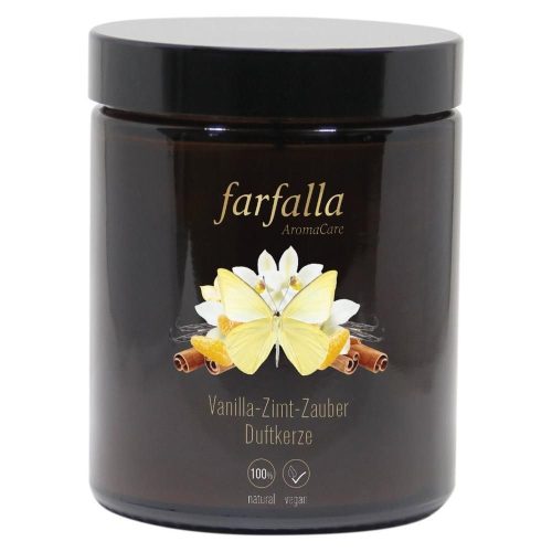 farfalla, Farfalla Aroma-Duftkerze Vanilla-Zimt-Zauber (1 Stk)
