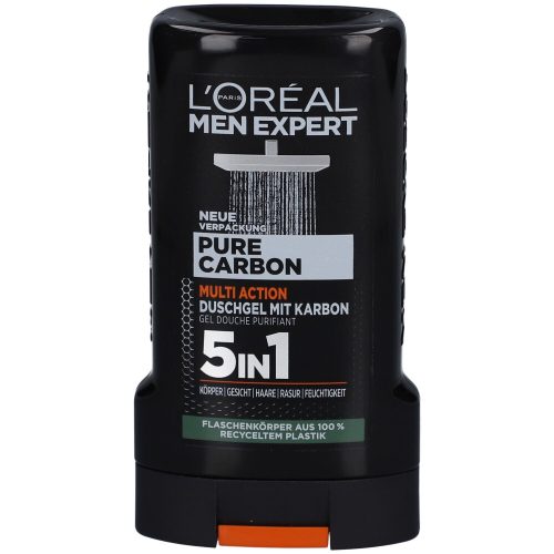 L´OrÉal Men Expert, L´OrÉal Men Expert Pure Carbon 5in1 mit Karbon Duschgel 250 ml