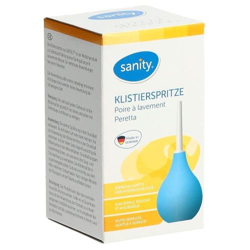 Sanity, Sanity Birnspritze Grösse 11, zweiteilig (40ml)