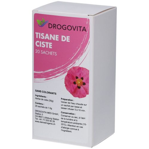 Drogovita, Drogovita Cistrosen Tee (20 Stück)