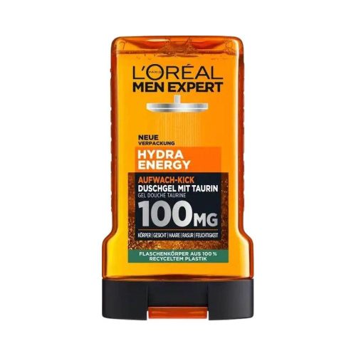 L´Oréal Men Expert, L´OrÉal Men Expert  L´OrÉal Men Expert Hydra Energy Duschgel mit Taurin Aufwach-Kick duschgel 250.0 ml