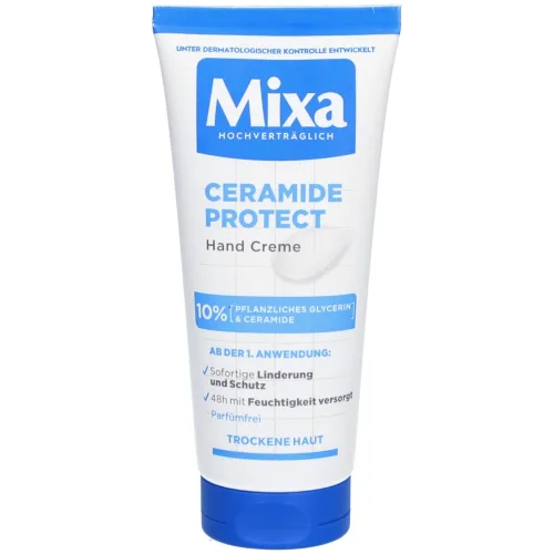Mixa, Mixa - Hautstärkende Handcreme, Ceramide Deep Moisture, 100  ml