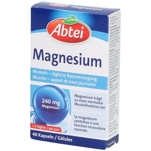 Abtei, Abtei Magnesium 240mg Kapseln (40 Stk)