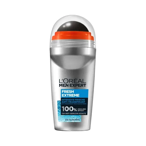 L´OrÉal Men Expert, L´OrÉal Men Expert Roll-On Fresh Extreme Anti-Transpirant mit Cooling Effekt Körperpflege 50 ml Herren