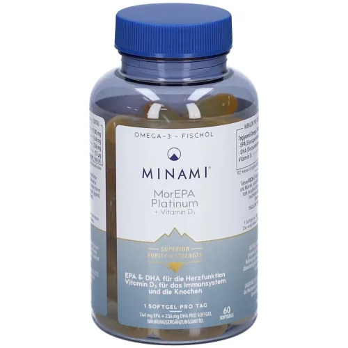 MINAMI, MINAMI MorEPA Platinum Softgels (60 Stk)
