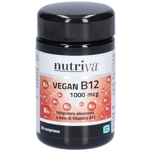 nutriva, nutriva Vitamin B12 vegan 1000mcg (60 Stk)