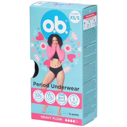 o.b., o.b. - Periodenslip XS/S, für Damen, Größe XS/S