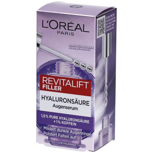 L'Oréal Paris, L'Oréal Paris - Revitalift Filler Augenserum, Oap Rvtl Filler Eye Serum Ba20 370, 15 ml
