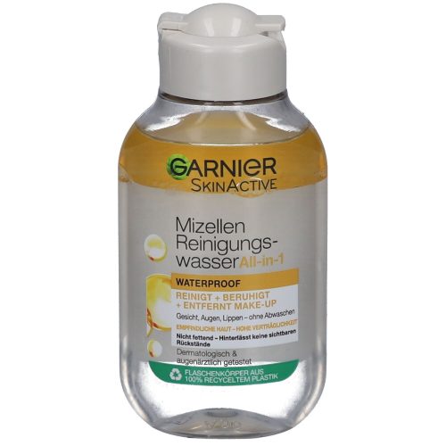 Garnier, Garnier - Mizellen Reinigungswasser All-in-1 Waterproof  Mini, SkinActive, 100  ml