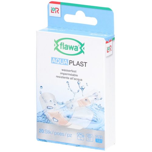 FLAWA, FLAWA Aqua Plast, Pflasterstrips wasserfest (20 Stk)