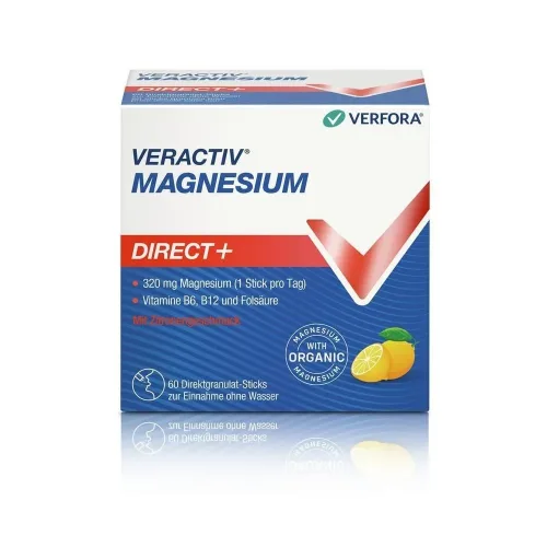 VERACTIV, VERACTIV Magnesium Direct+ Zitrone Sticks (60 Stk)