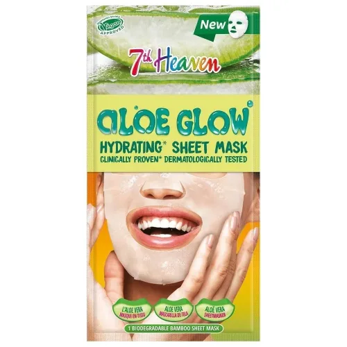 7th Heaven, 7th Heaven Sheet Mask Beautylicious Aloe Glow 16 ml