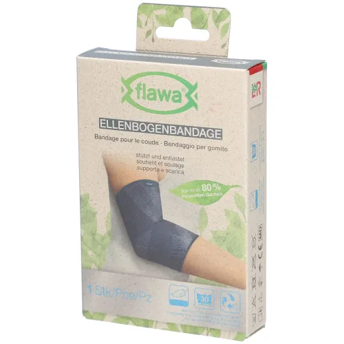 FLAWA, FLAWA Ellenbogenbandage, Grösse M, Ellenbogenumfang 25-28cm (1 Stk)