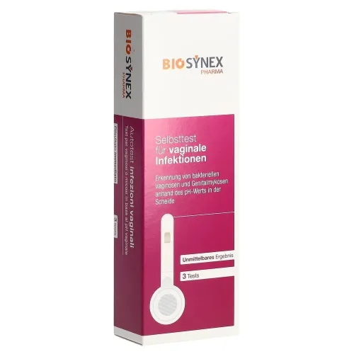 Biosynex, BIOSYNEX Selbsttest Vaginalinfektionen (3 Stk)