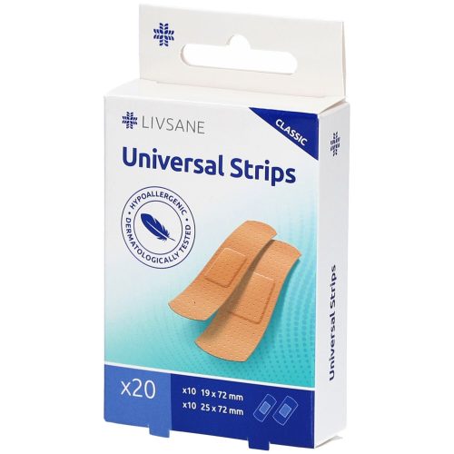 Livsane, Livsane Classic Universal Pflaster Strips (20 Stk)