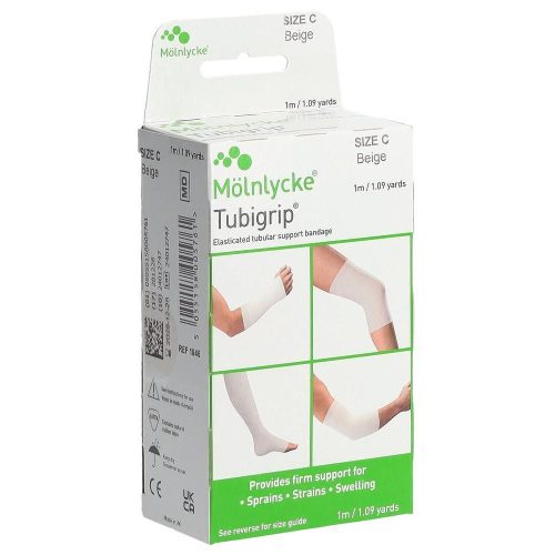 Tubigrip, Tubigrip Schlauchbandage, Grösse C, 1mx6.75cm beige (1 Stk)