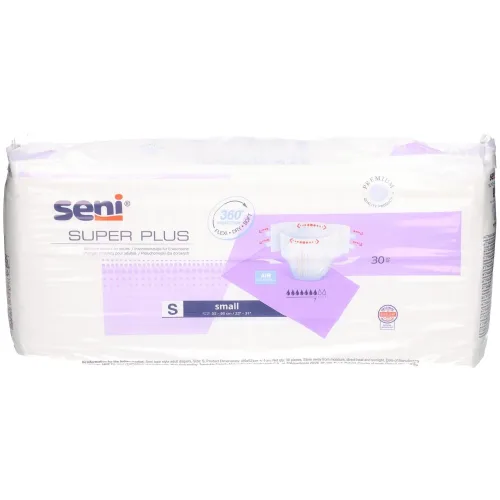 SENI, Inkontinenzwindel Super Plus, 30 Stück, Größe: S