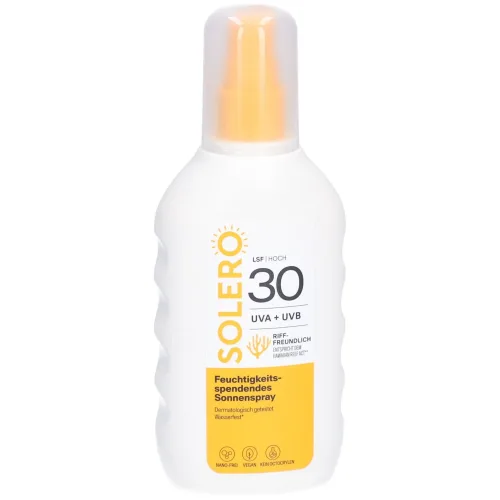 SOLERO, SOLERO feuchtigkeitsspendendes Sonnenspray LSF 30 (200ml)