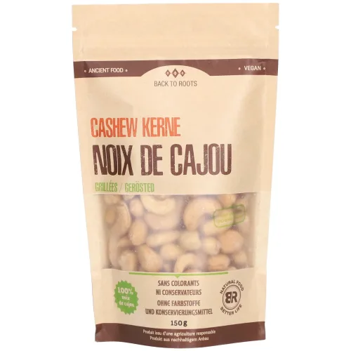 BACK TO ROOTS, BACK TO ROOTS Cashewkerne geröstet (150g)