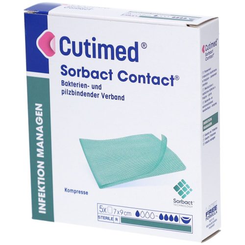 Cutimed, Cutimed Sorbact Kompressen, 7x9cm (5 Stk)