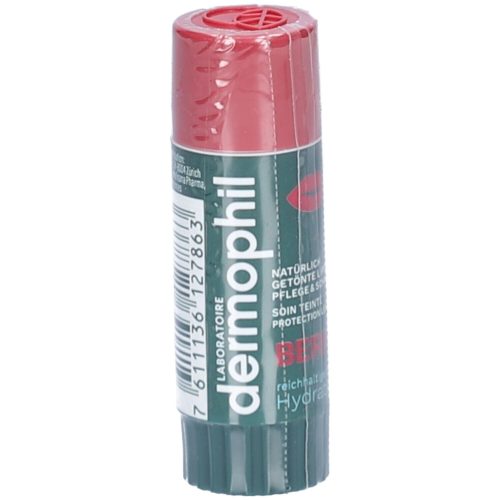 undefined, Dermophil Lipstick Tinted Berry 4 g