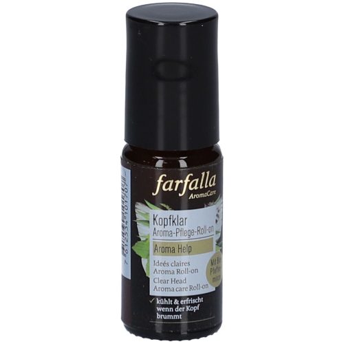 farfalla, Farfalla Kopfklar Aroma-Pflege-Roll-on (10ml)
