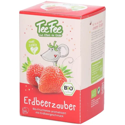 TeeFee, TeeFee Bio-Früchtetee Erdbeere (20 Beutel)