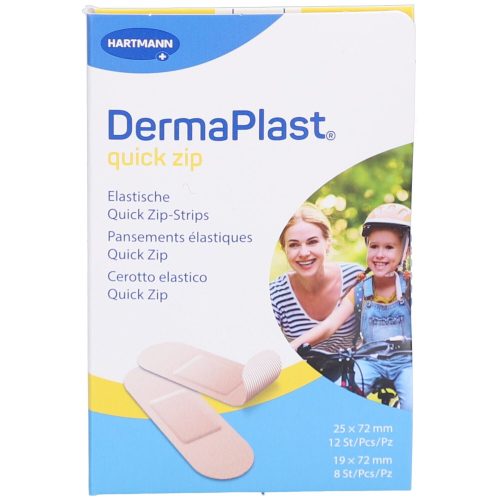 DERMAPLAST, DermaPlast Quick Zip Textilpflaster (20 Stk)