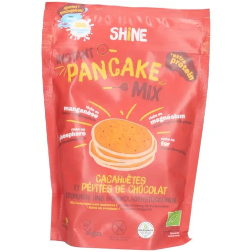 Shine, Shine Instant Pancake Mix Erdnuss & Schokoladenstückchen BIO Btl 300 g