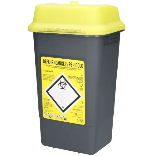 Sharpsafe, Sharpsafe Dual Protect Pro Entsorgungsbox, 7 Liter (1 Stk)