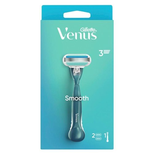 Gillette, Gillette Venus Smooth Rasierapparat, inkl. 2 Klingen (1 Stk)