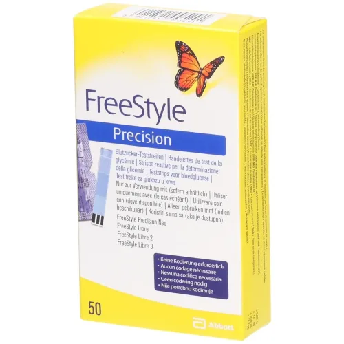 Abbott Freestyle, Abbott FreeStyle Precision Teststreifen (50 Stk)