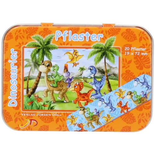 DÖLL, DÖLL Heftpflaster Dinosaurier, 19x72mm (20 Stk)