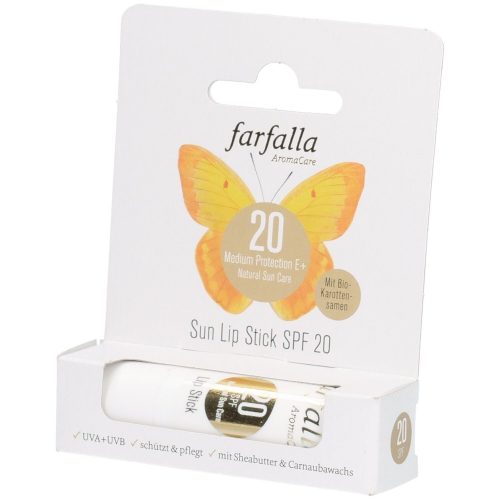 farfalla, farfalla Medium Protection E+ Sun Lip Stick SPF 20, 4.6g