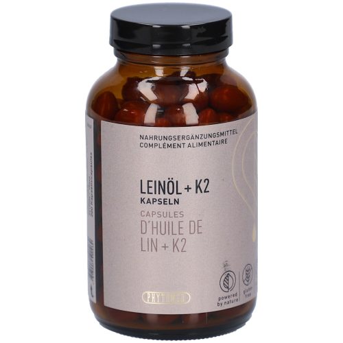 Phytomed, Phytomed Leinöl + K2 Kapseln (200 Stk)