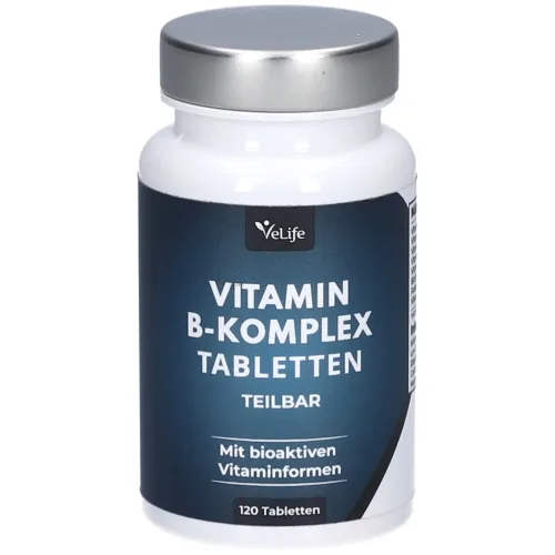 VeLife, VeLife Vitamin B Komplex Tabletten (120 Stk)