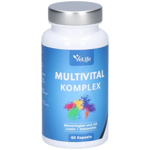 VeLife, VeLife Multivital Komplex Kapseln (60 Stk)