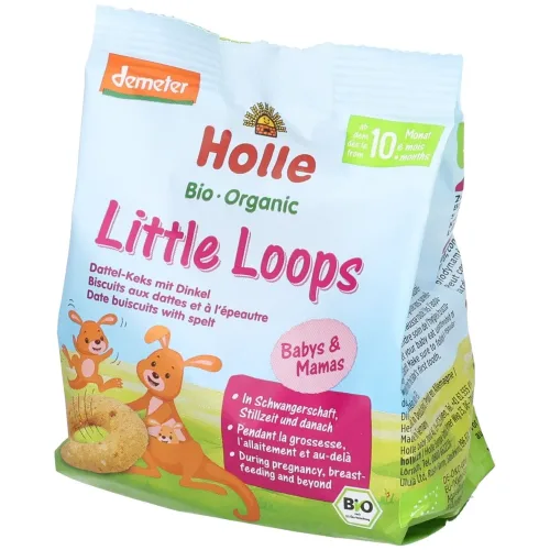 Holle, Holle Little Loops Dattel-Keks mit Dinkel (80g)