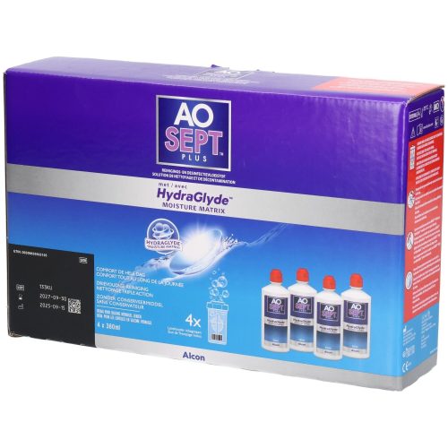 AO Sept Plus, Aosept Plus mit HydraGlyde 4 x 360ml