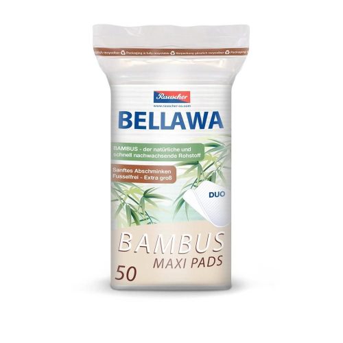 BELLAWA, BELLAWA Abschminkpads Bambus Maxi (50 Stk)